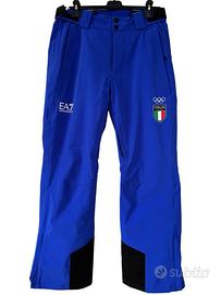 EA7 Italia Team pantaloni sci tg L