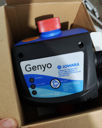 Regolatore di pressione Lowara Genyo 8a/f22 2,2 ba