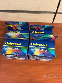 4 cartucce stampante 2 black 2 colore