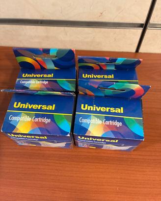 4 cartucce stampante 2 black 2 colore