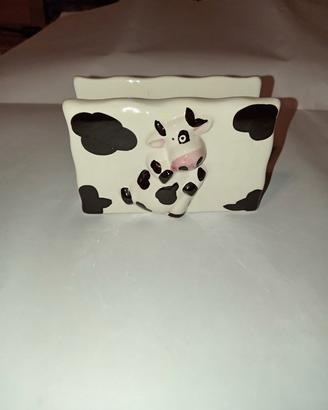 Porta Tovaglioli in Ceramica. 