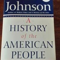 Libro in inglese. A history of the american people