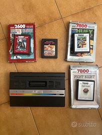 Atari console e giochi set tutto insieme