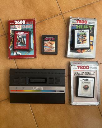 Atari console e giochi set tutto insieme