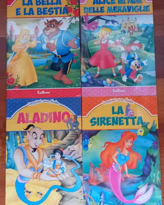 4 volumi della collana "Leggimi una fiaba"
