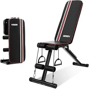 Panca regolabile piegevole + Set manubri 30Kg