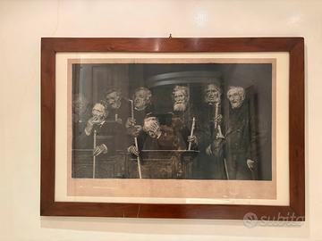 Quadro antico Hodie tibi cras mihi