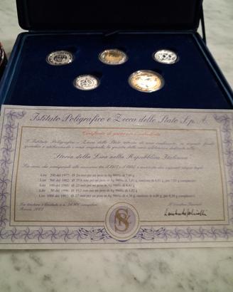 monete storia della republica italiana serie limit