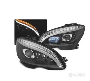 FARI MERCEDES W204 07-10 LUCE A LED TUBE DINAMICO 