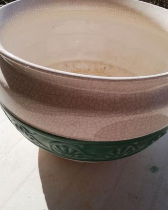 Portavaso in ceramica diam. 27 h 21