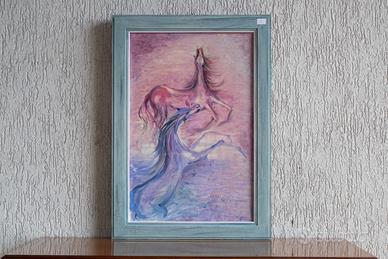 Quadro n. 2 Cavalli selvaggi