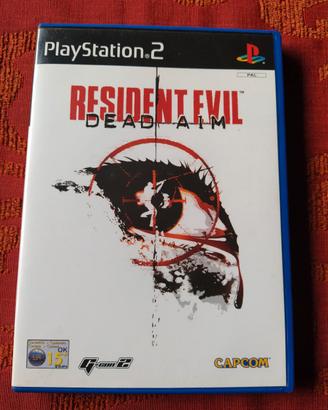 Resident Evil Dead Aim PS2 PAL ita