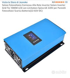 Inverter fotovoltaico grid tie 1000w limitatore