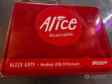ALICE GATE modem USB/ethernet