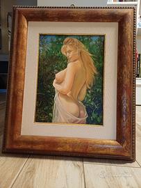 Quadro originale studio del corpo umano baranello