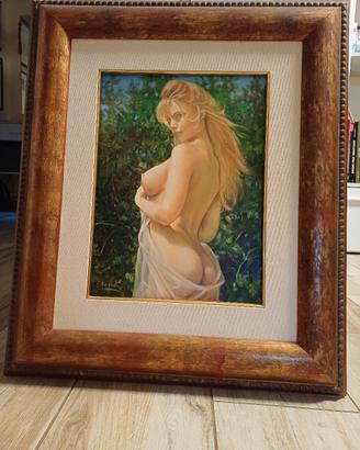 Quadro originale studio del corpo umano baranello