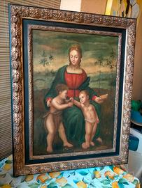 dipinto olio su tela