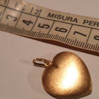 Ciondolo oro giallo 18 kt 750 a forma di Cuore 5