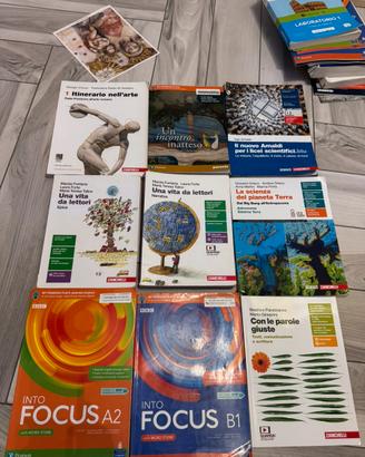Lotto Libri scolastici per liceo