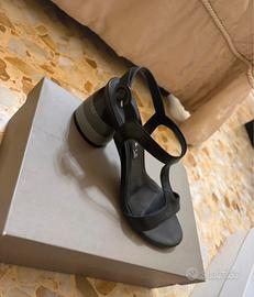 Sandali Con Tacco A Blocco