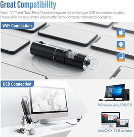 Microscopio Digitale WiFi, SKYBASIC Microscopio co