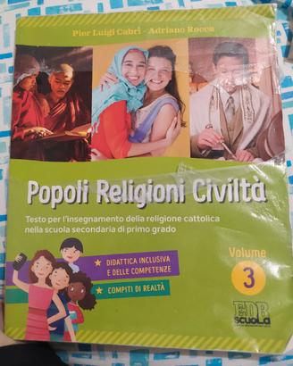libro scolastico Popoli Religioni Civiltà 