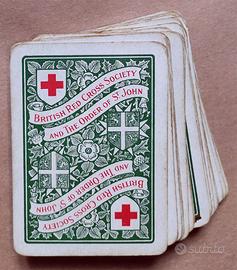Carte gioco II guerra mondiale British Red Cross
