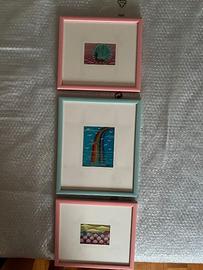 Quadretti di artista marchigiana