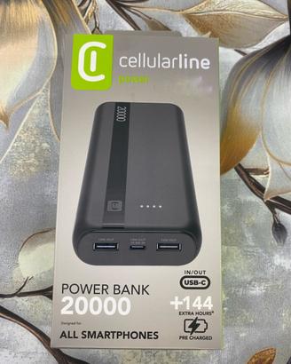 Cellularline power bank 20.000 mah