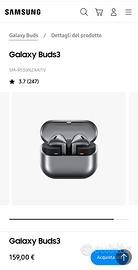 samsung buds3 / consegna gratuita
