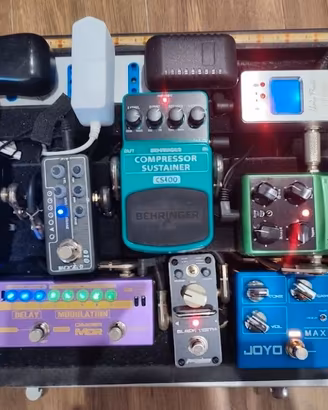 Pedaliera effetti chitarra