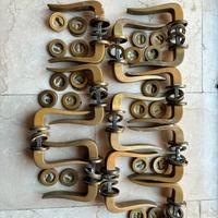 Maniglie vintage in ottone