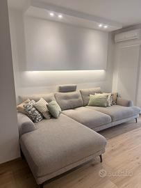 Divano angolare Poltronesofà con chaise longue