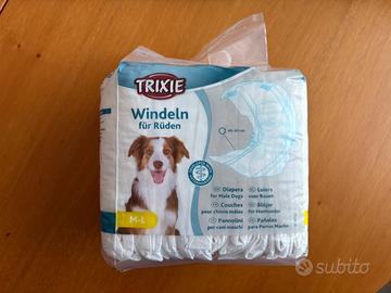 144 Pannolini-fascia Trixie cani maschi taglia M-L