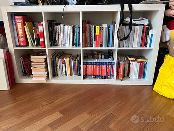 Libreria Ikea bianca 150x39x79