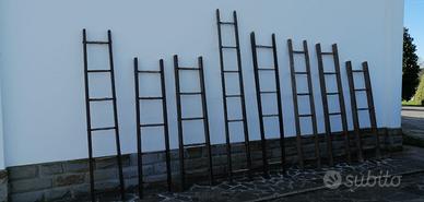 Scale in legno rustiche vintage varie misure