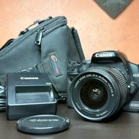 Canon EOS 450D con obiettivo 18-55mm IS Reflex