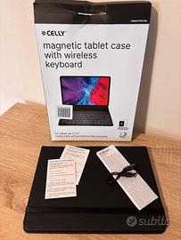 Cover tastiera magnetica per tablet 11”