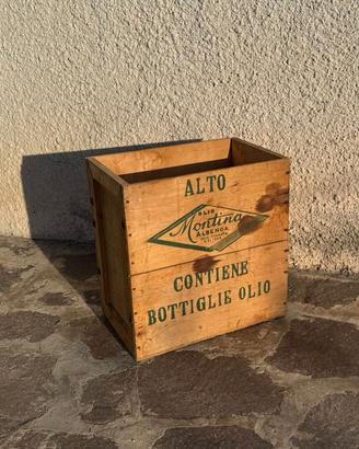 Cassa in legno vintage