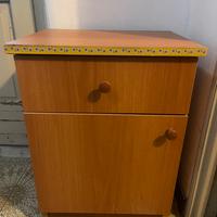 Comodino color legno