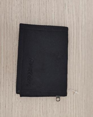 Portafoglio Invicta Vintage Anni 90 Nero a 3 ante