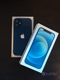 iPhone 12 128GB blu non funzionante per ricambi