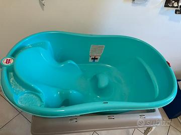 Cavalletto + vaschetta bagnetto bimbo ok baby