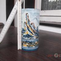Ceramica di Albisola Vaso dipinto a mano
