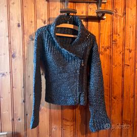 Maglione LiuJo dopoiopetto lana e moher