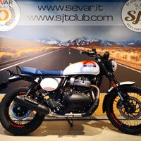 Royal Enfield Interceptor Bear Boardwalk White