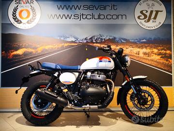 Royal Enfield Interceptor Bear Boardwalk White