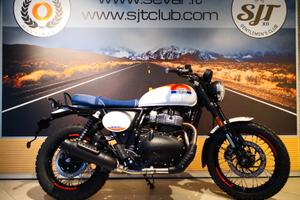 Royal Enfield Interceptor Bear Boardwalk White