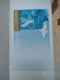 Francobollo dei diciottenni blu