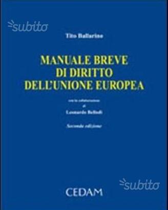 Manuale breve di diritto dell'Unione europea